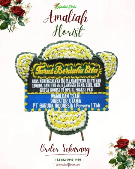 Papan Bunga Duka Arahan Kidul